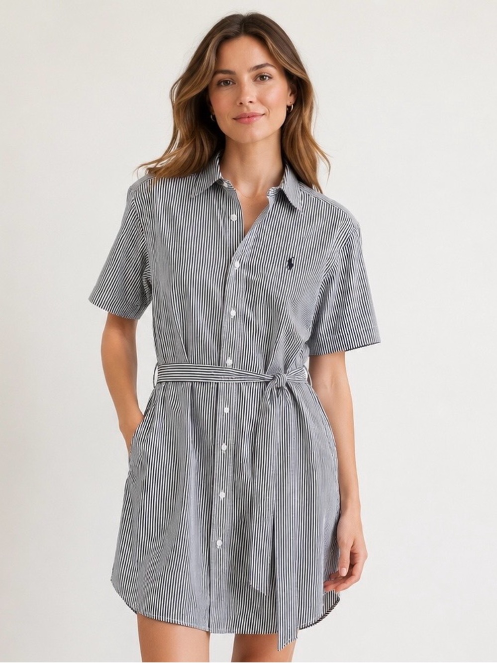 Polo Ralph Lauren Striped Shirt Dress Size 4